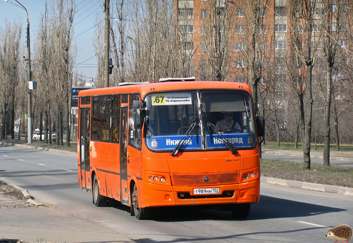 Нижегородская область, ПАЗ-320414-05 "Вектор" № Т 989 НН 152