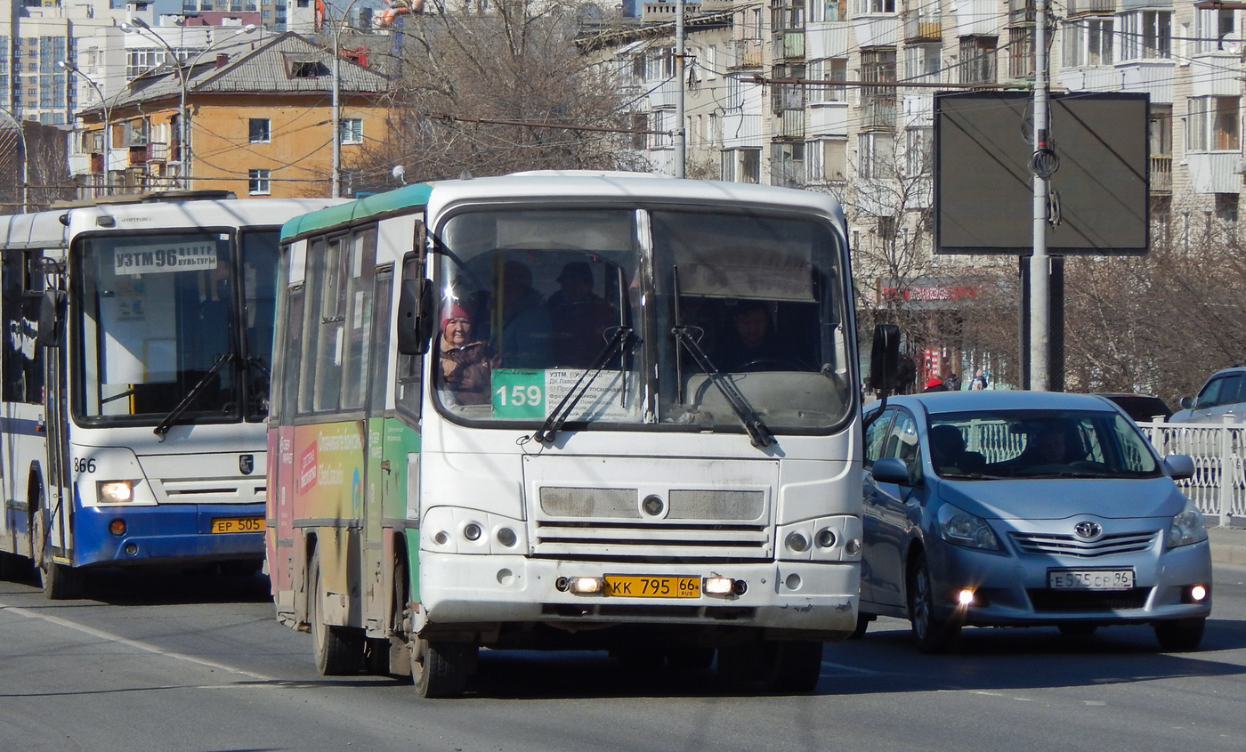 Свердловская область, ПАЗ-320402-05 № КК 795 66