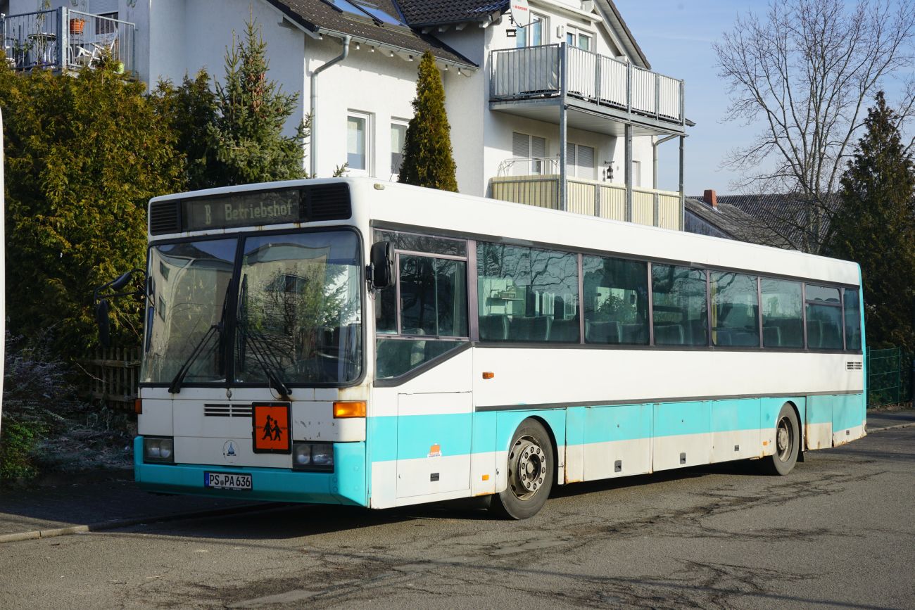 Рейнланд-Пфальц, Mercedes-Benz O407 № PS-PA 636