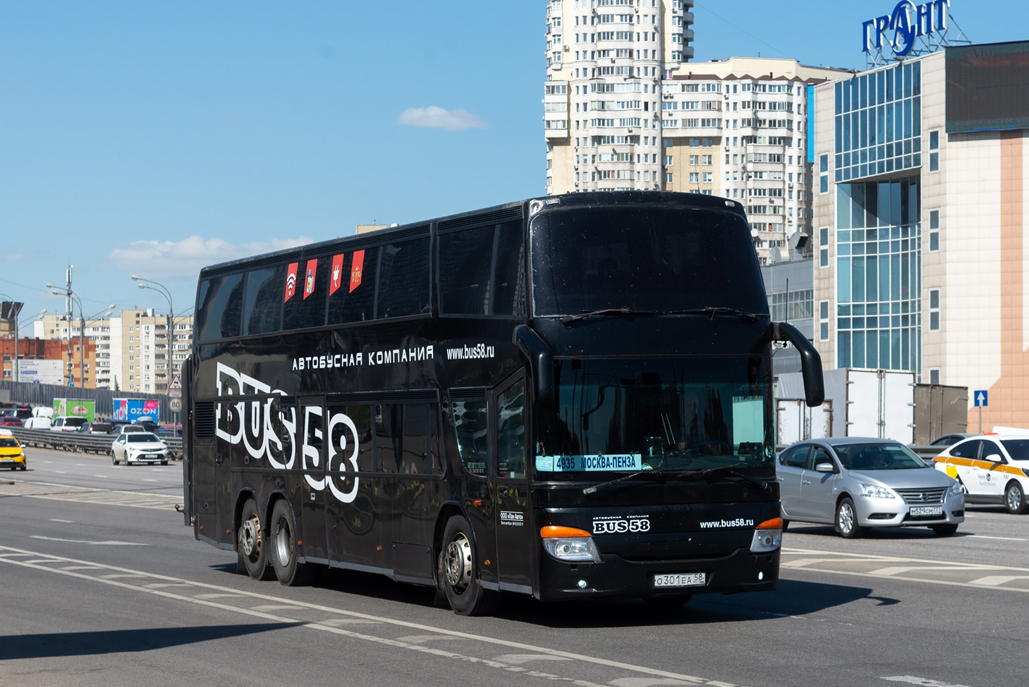 Пензенская область, Setra S328DT № О 301 ЕА 58