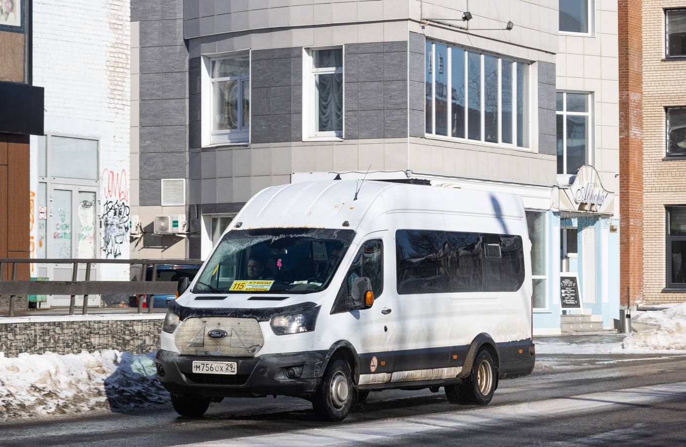 Архангельская область, Ford Transit FBD [RUS] (Z6F.ESG.) № М 756 ОХ 29