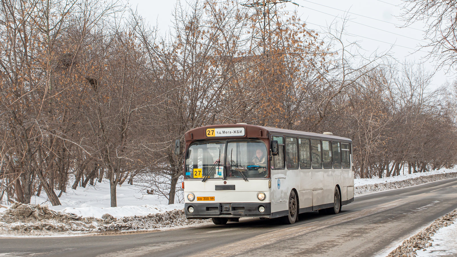 Свердловская область, Mercedes-Benz O305 № КВ 300 66