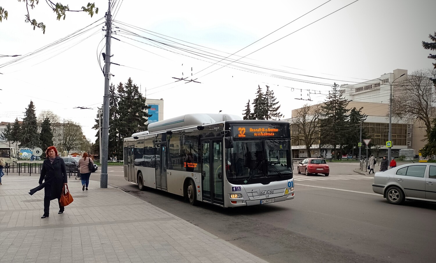 Волынская область, MAN A21 Lion's City NL313 CNG № 01