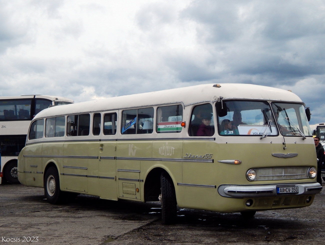 Венгрия, Ikarus  55 № AA CV-350; Венгрия — 2. Volánbusz Retro Nap, Hatvan (2023)