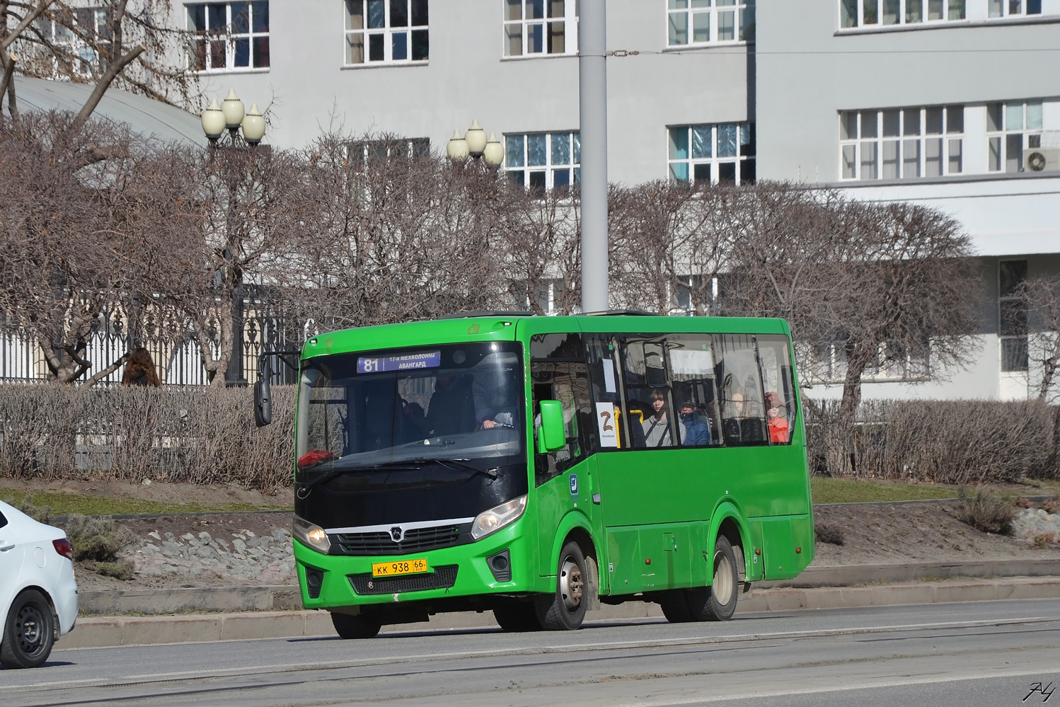 Свердловская область, ПАЗ-320405-04 "Vector Next" № КК 938 66