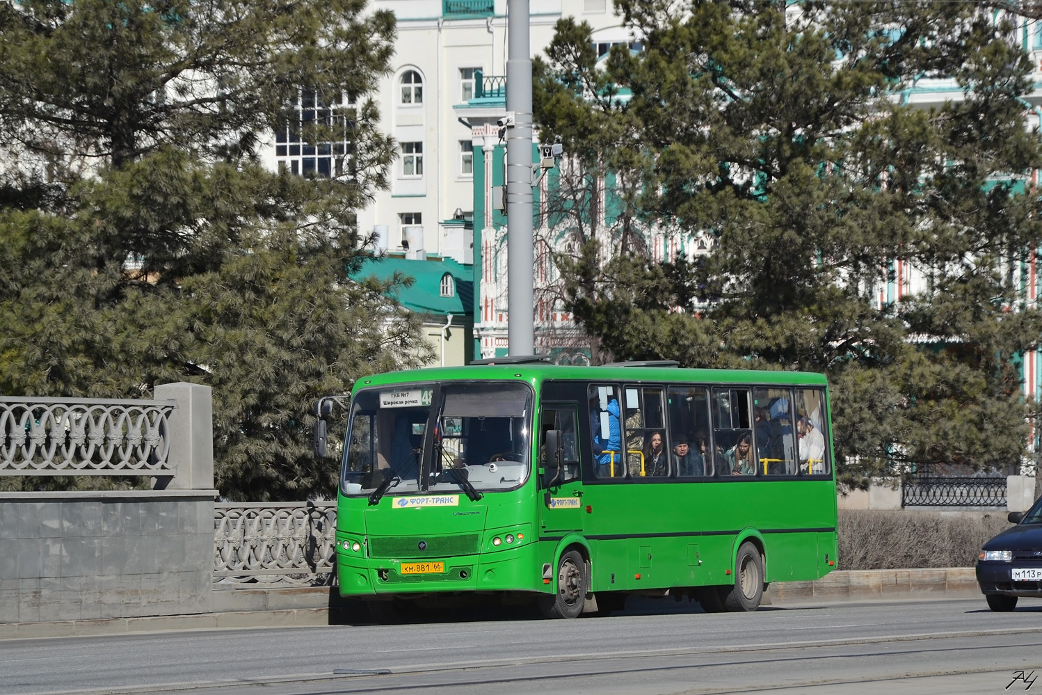 Свердловская область, ПАЗ-320414-05 "Вектор" (1-2) № КМ 881 66