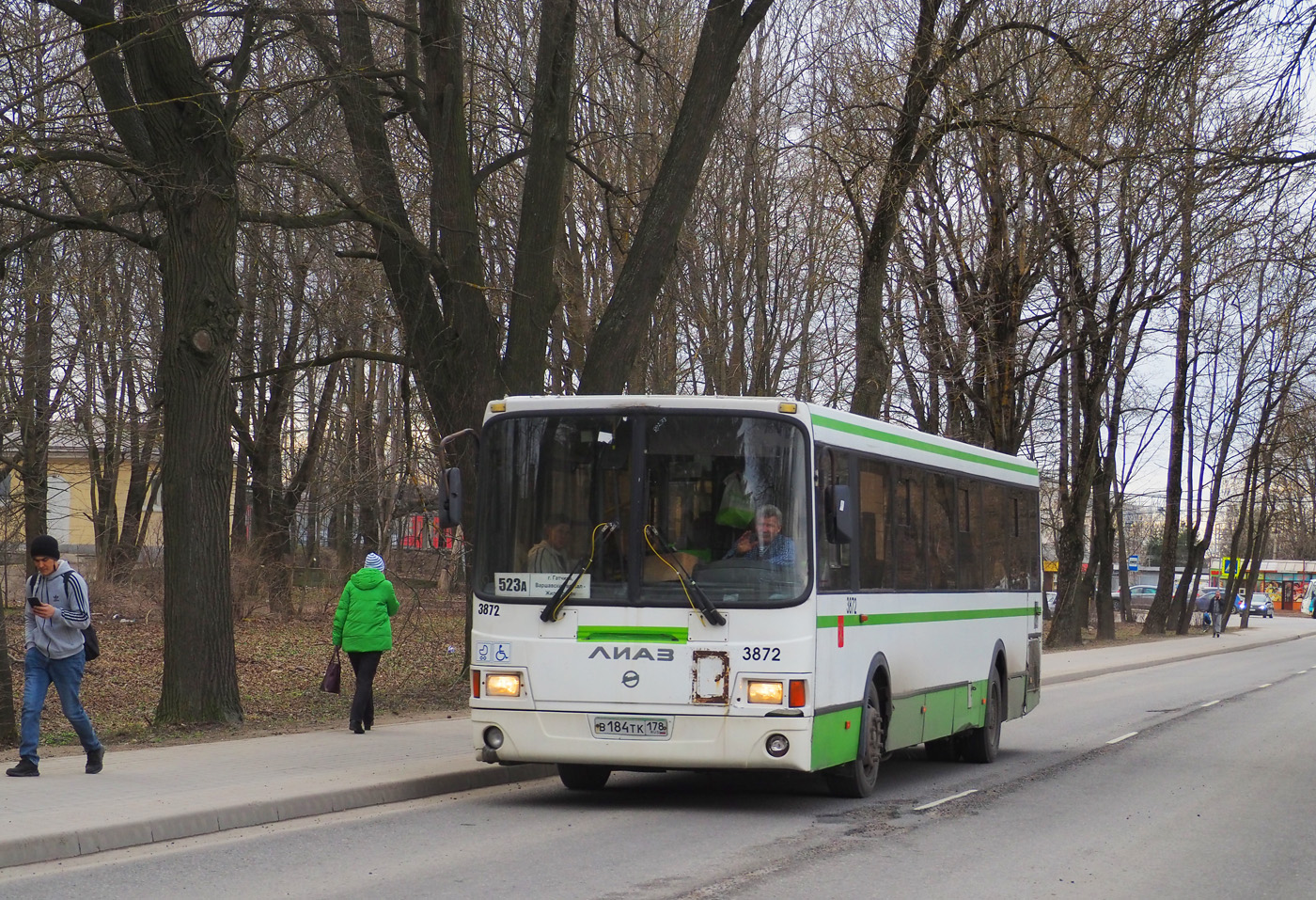 Ленинградская область, ЛиАЗ-5293.60 № 3872