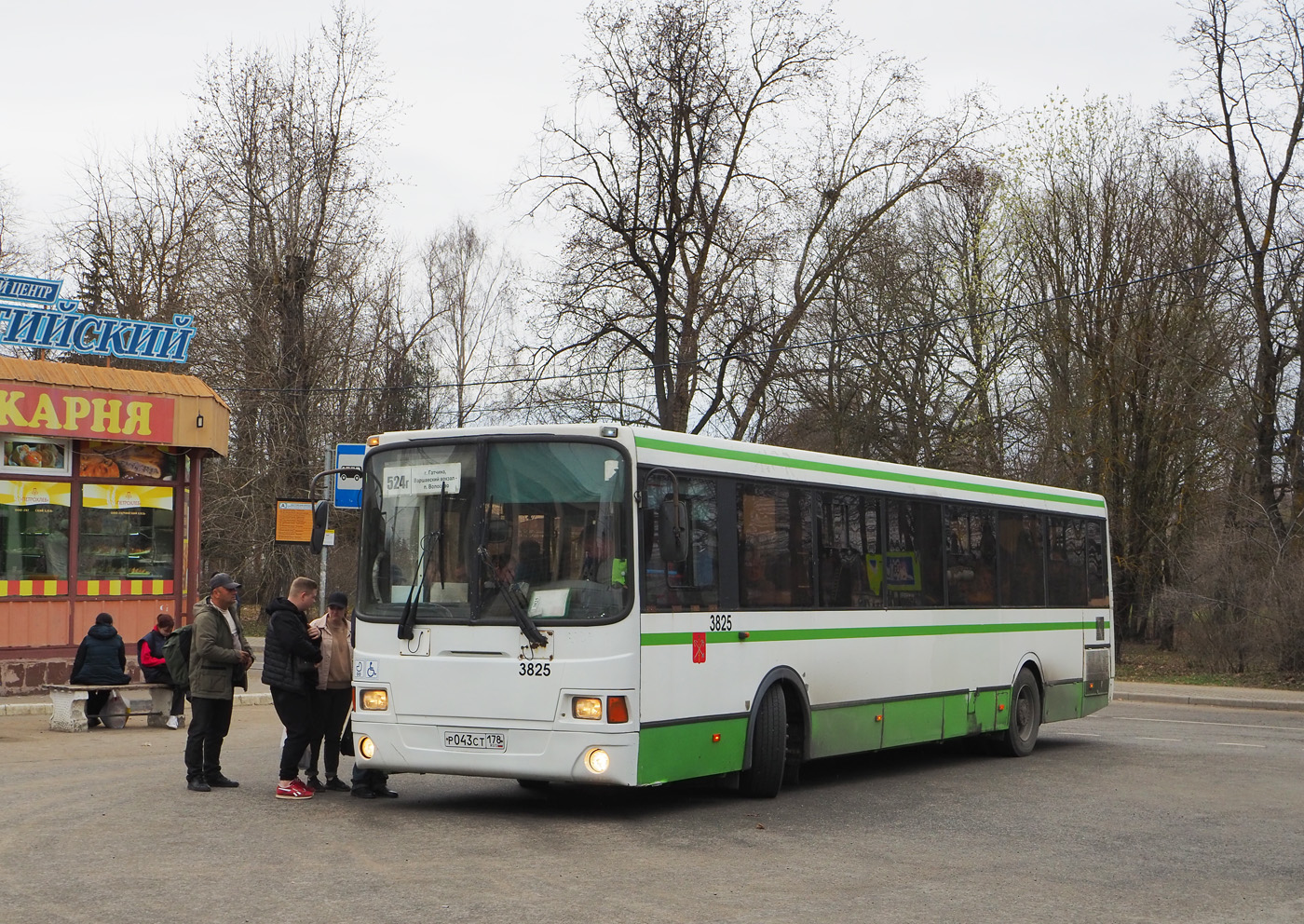 Ленинградская область, ЛиАЗ-5293.60 № 3825