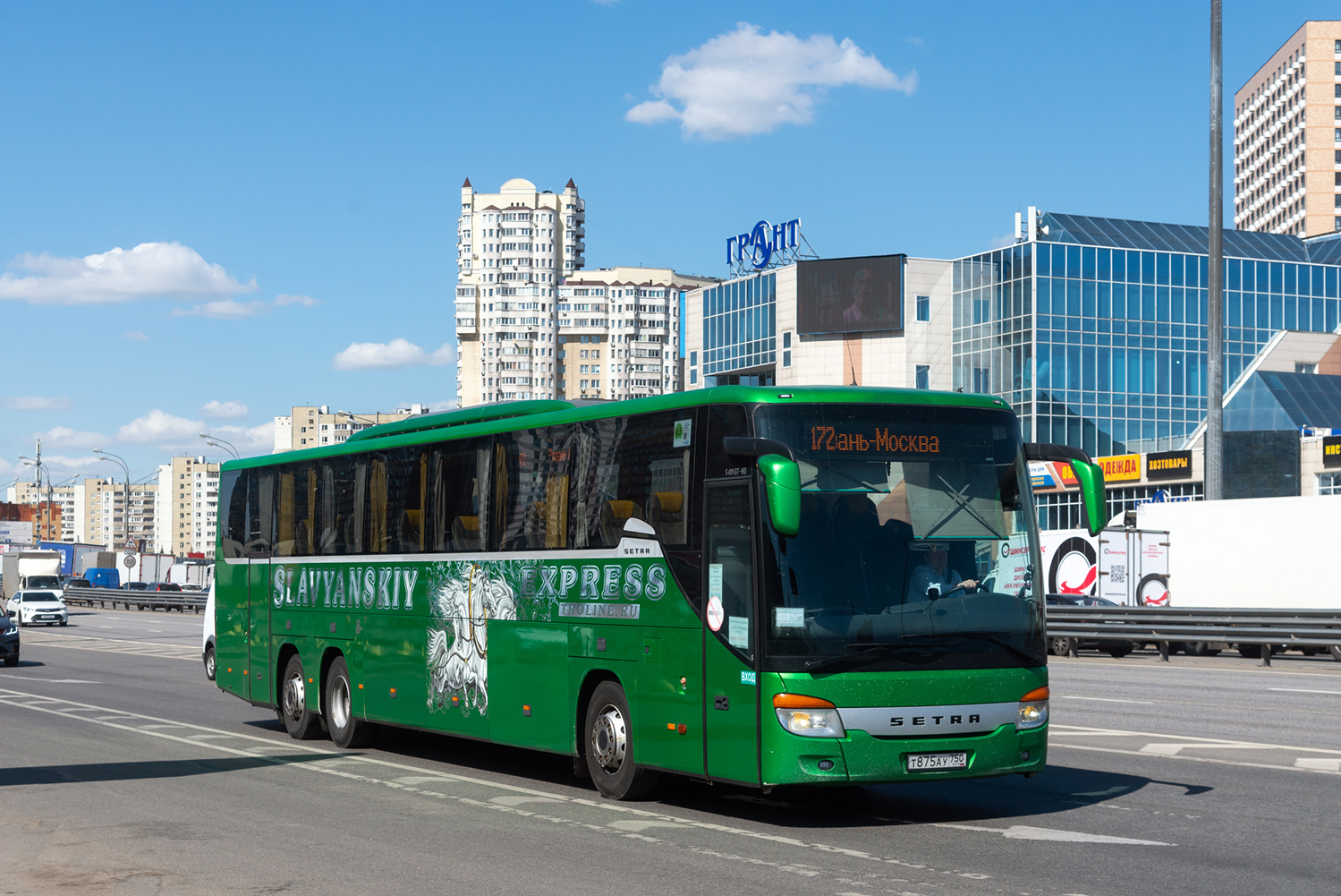 Москва, Setra S419GT-HD № Т 875 АУ 750