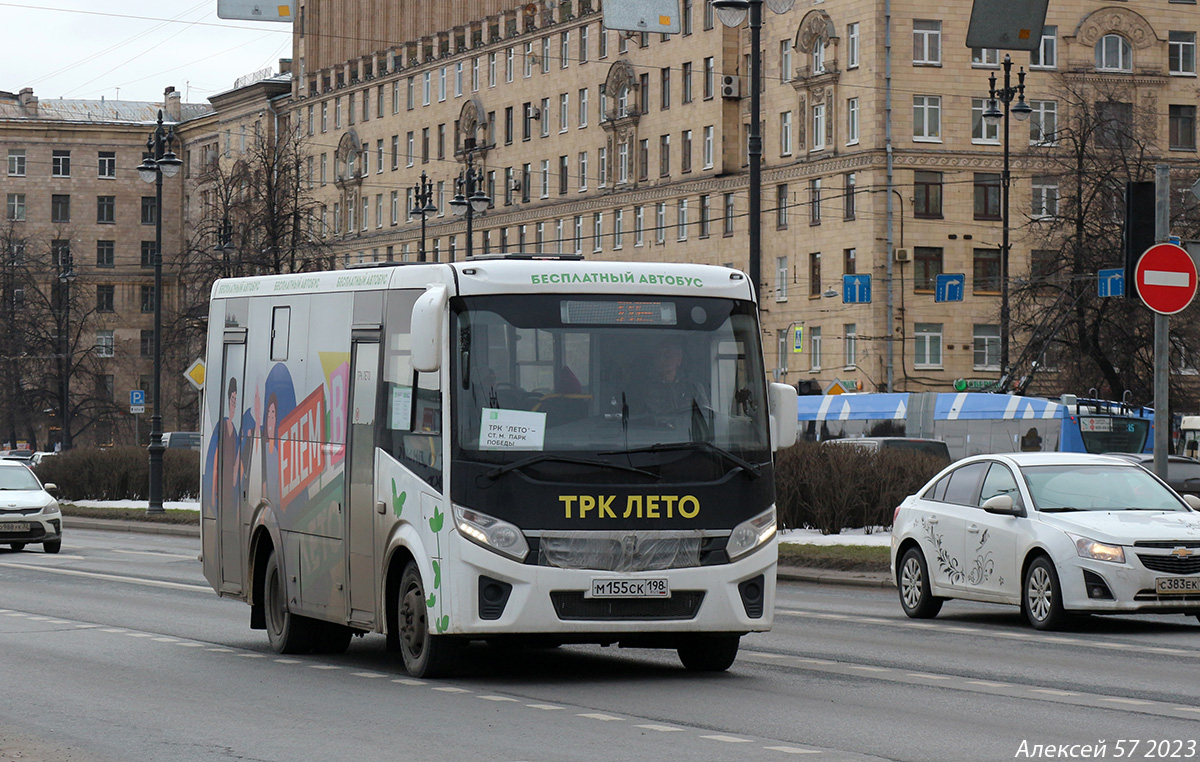 Санкт-Петербург, ПАЗ-320406-04 "Vector Next" № М 155 СК 198