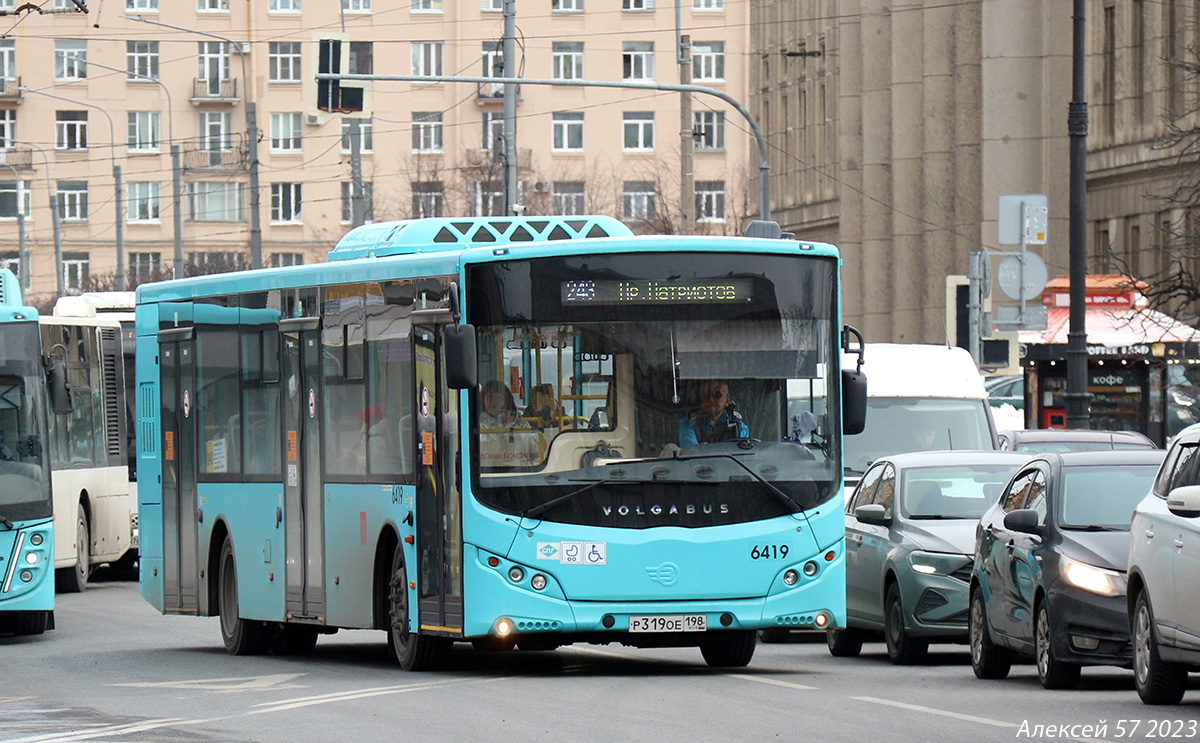 Saint Petersburg, Volgabus-5270.G2 (LNG) # 6419