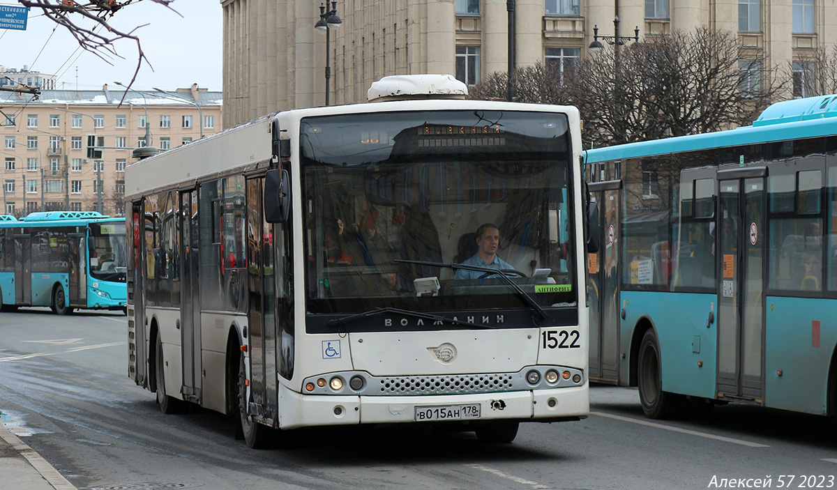 Санкт-Петербург, Волжанин-5270-20-06 "СитиРитм-12" № 1522