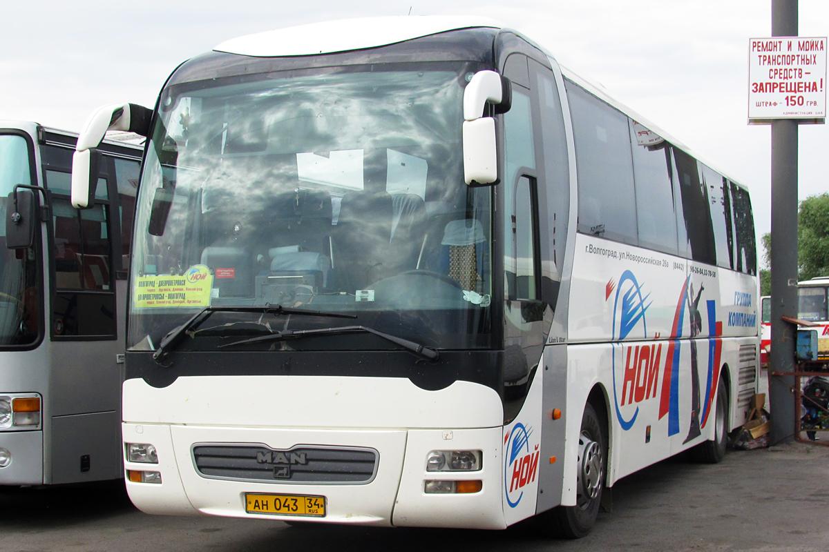 Волгоградская область, MAN R02 Lion's Star RHS414 № АН 043 34