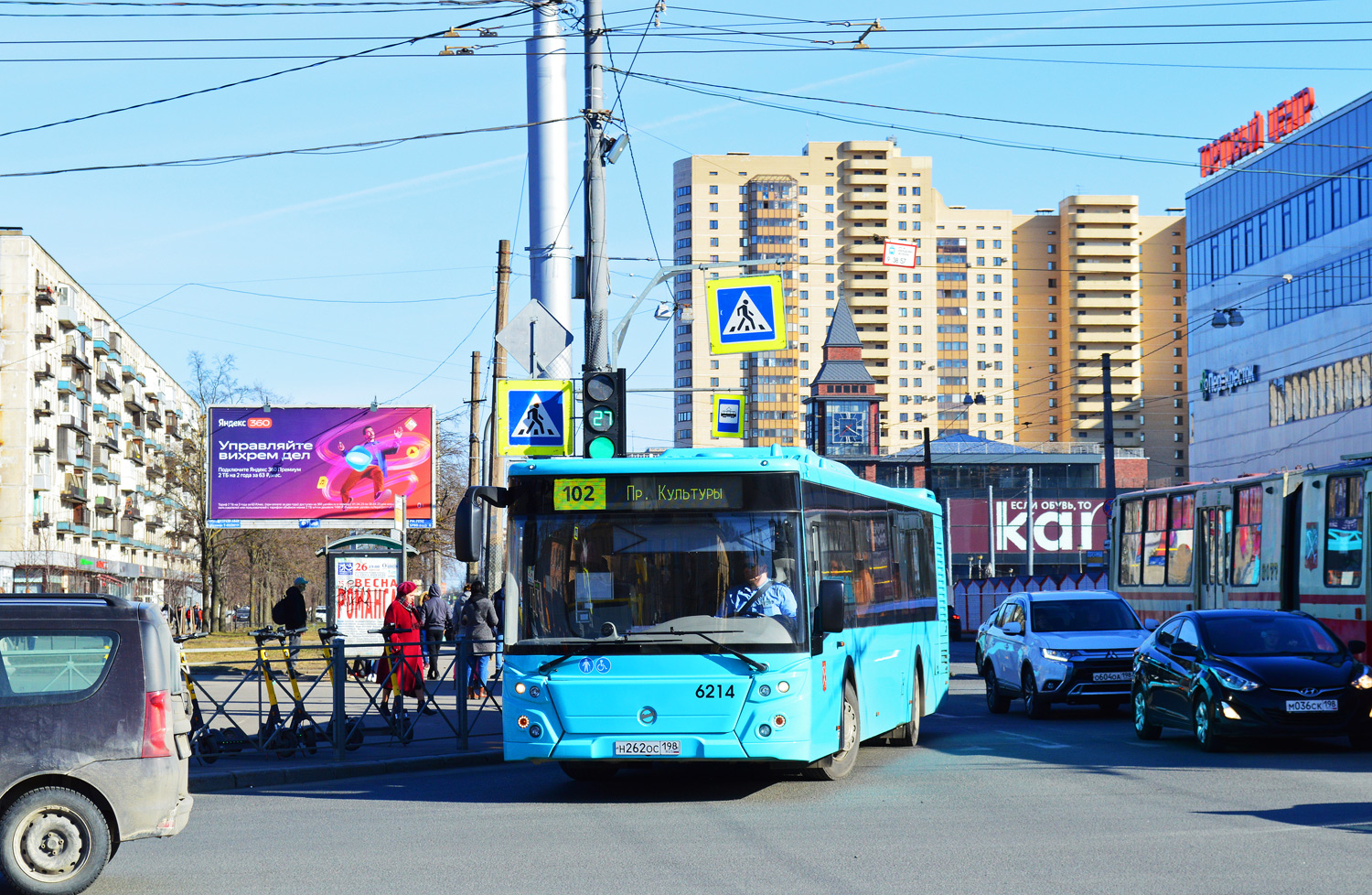 Санкт-Петербург, ЛиАЗ-5292.65 № 6214