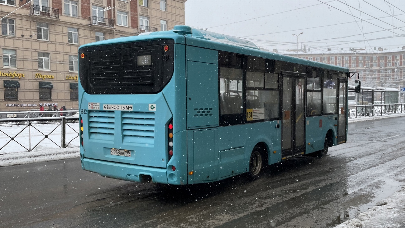 Санкт-Петербург, Volgabus-4298.G4 (LNG) № 6832