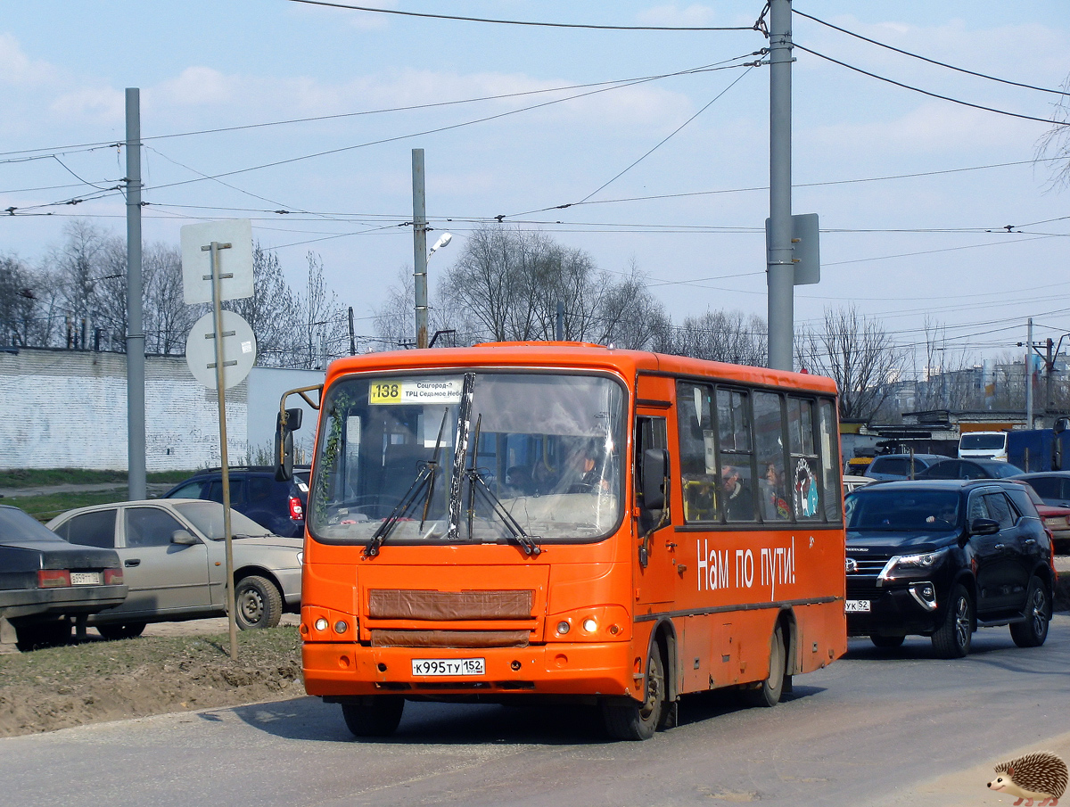 Нижегородская область, ПАЗ-320402-05 № К 995 ТУ 152