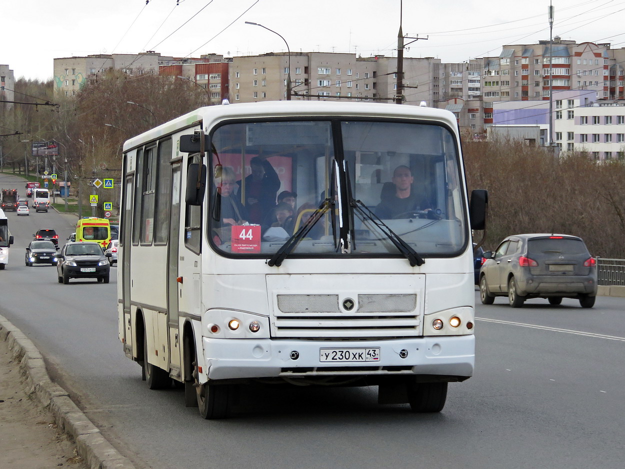 Кировская область, ПАЗ-320402-05 № У 230 ХК 43