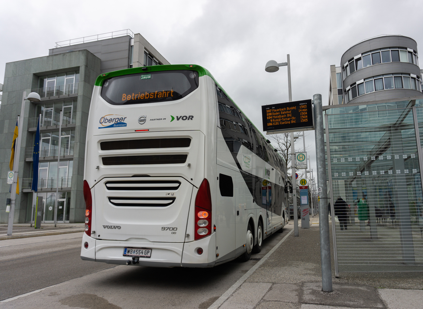 Австрия, Volvo 9700DD № WB 554 GP