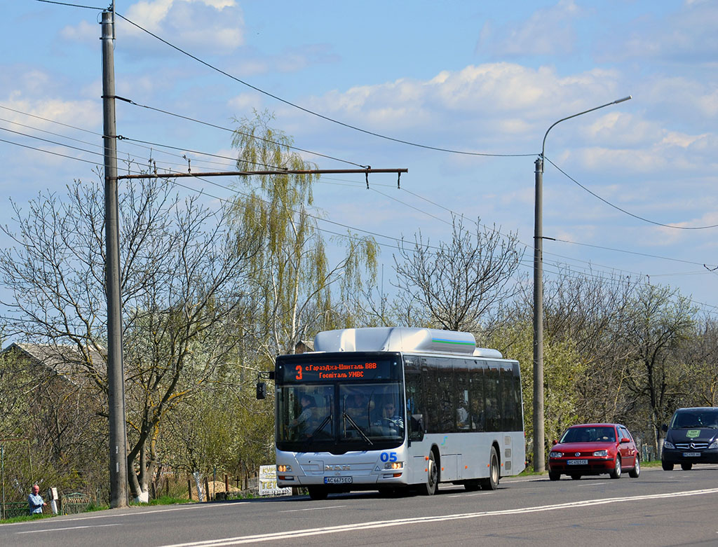 Волынская область, MAN A21 Lion's City NL313 CNG № 05