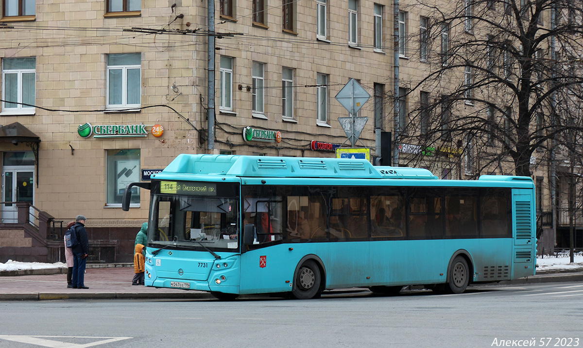 Санкт-Петербург, ЛиАЗ-5292.67 (CNG) № 7731