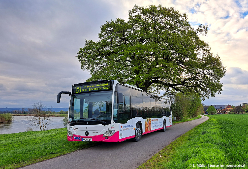 Нижняя Саксония, Mercedes-Benz Citaro C2 hybrid № 84