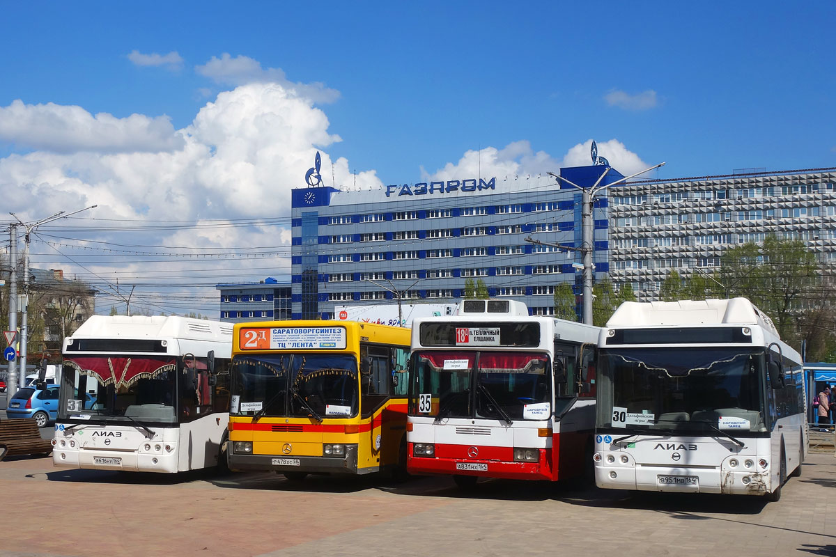 Саратовская область, ЛиАЗ-5292.67 (CNG) № В 951 МВ 164