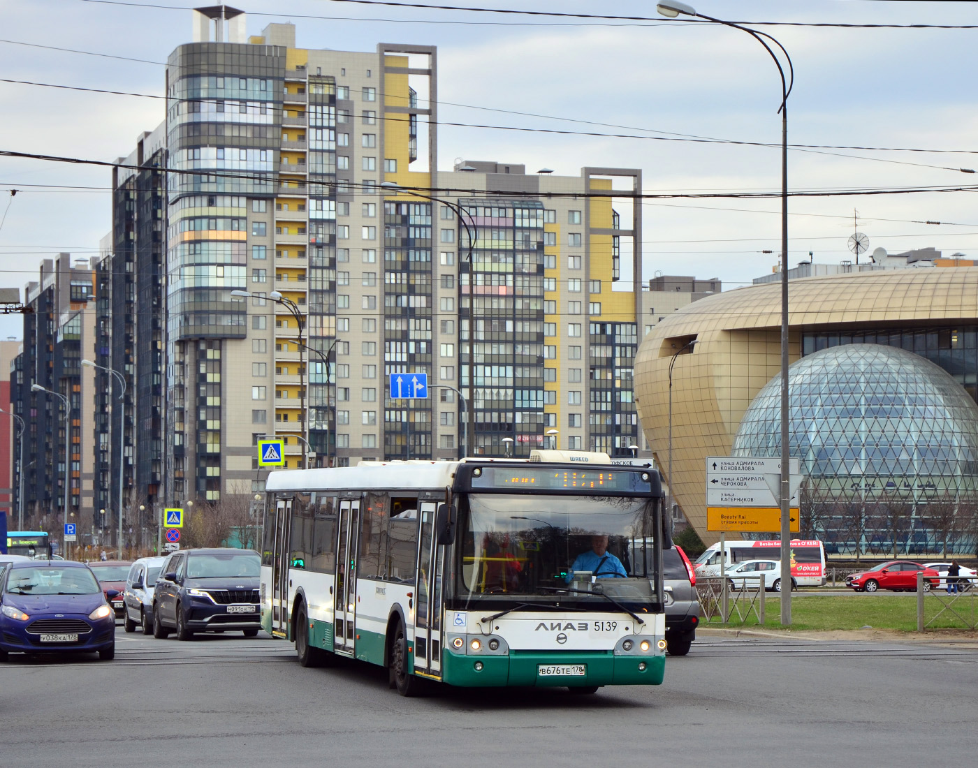 Санкт-Петербург, ЛиАЗ-5292.60 № 5139