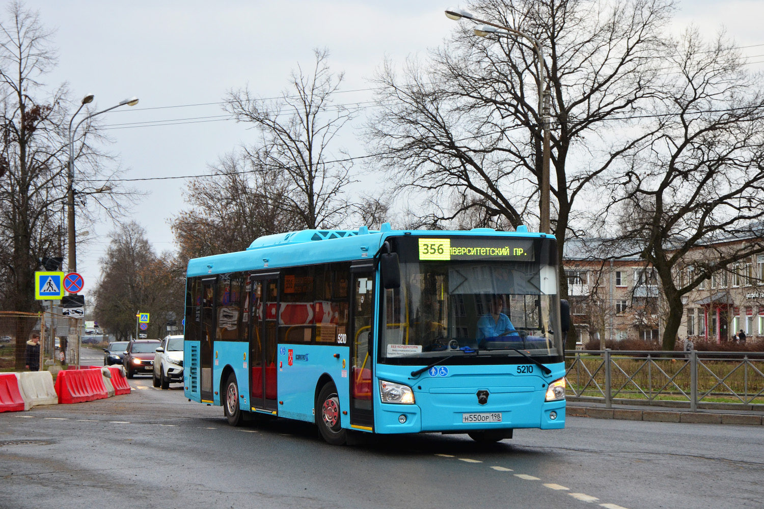 Санкт-Петербург, ЛиАЗ-4292.60 (1-2-1) № 5210