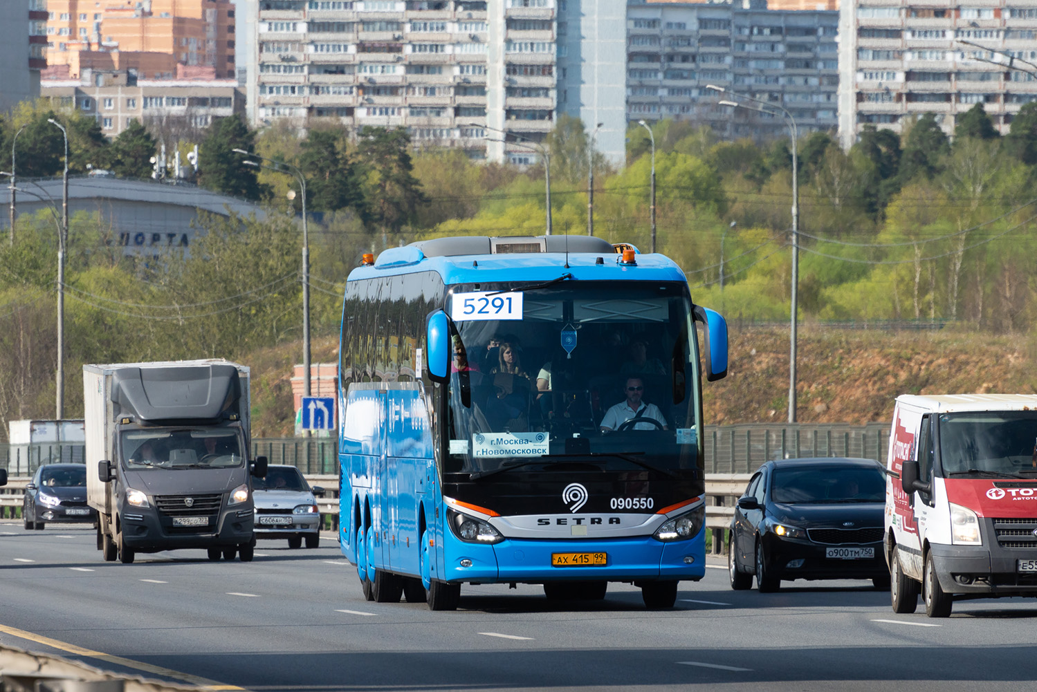 Москва, Setra S517HD (Russland) № 090550