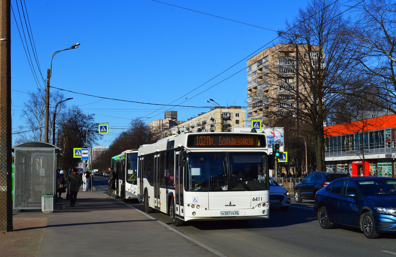 Санкт-Петербург, МАЗ-103.486 № 6411