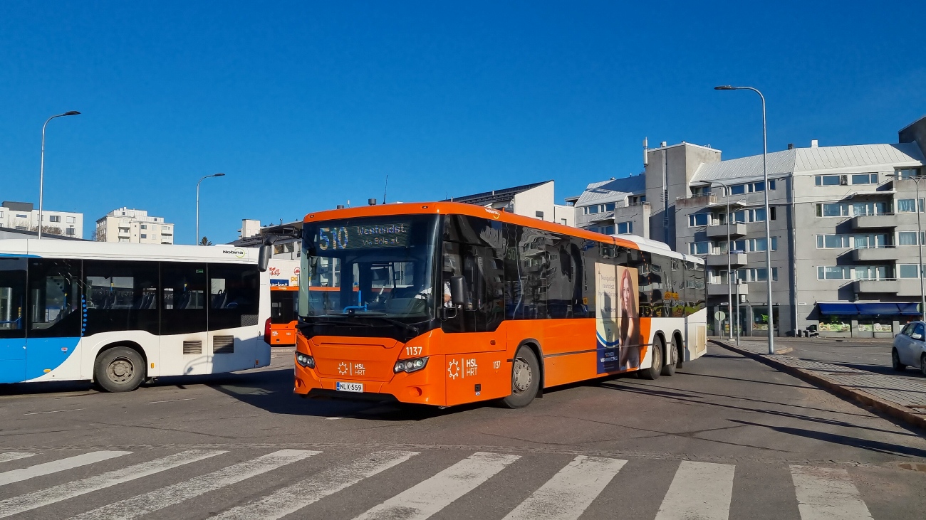 Финляндия, Scania Citywide LE Suburban № 1137