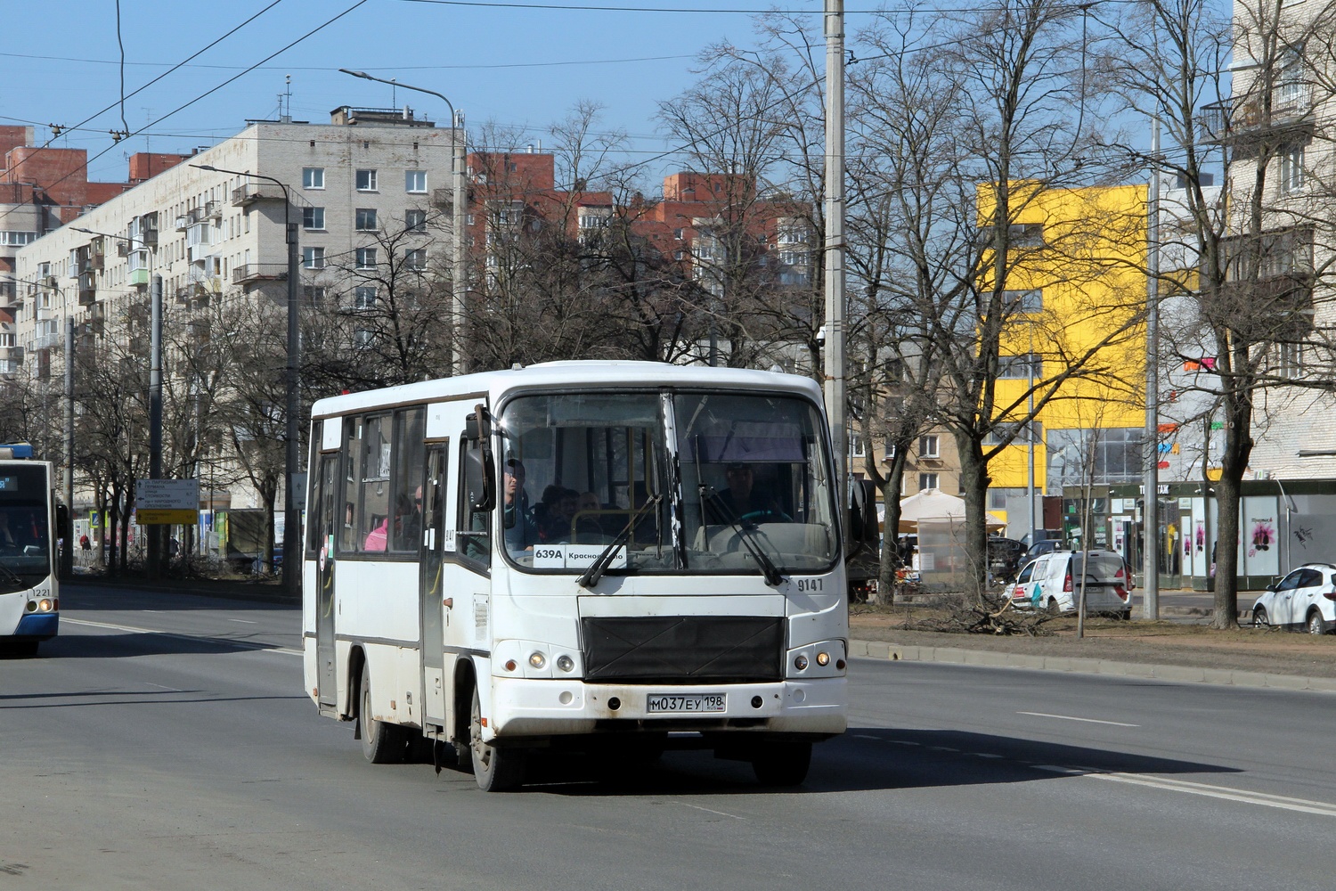 Санкт-Петербург, ПАЗ-320402-05 № 9147