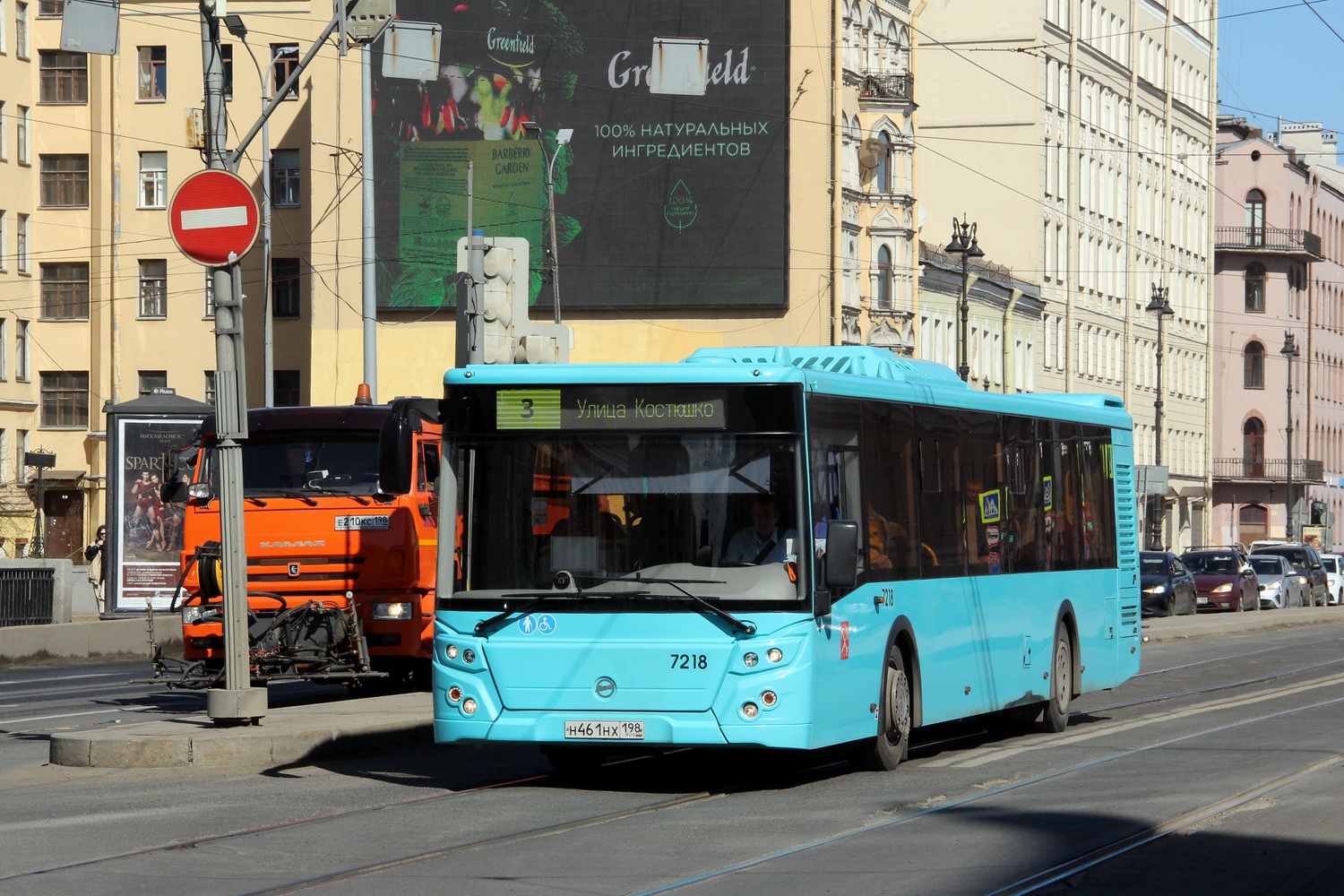 Санкт-Петербург, ЛиАЗ-5292.65 № 7218