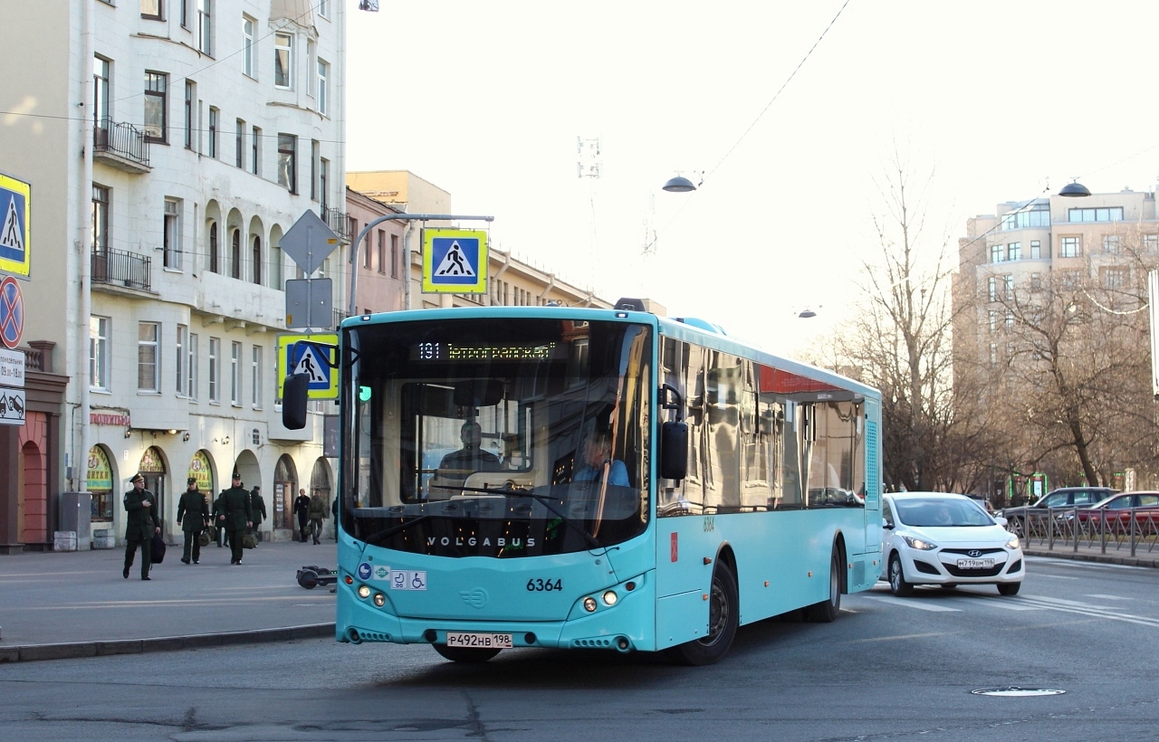 Санкт-Петербург, Volgabus-5270.G4 (LNG) № 6364