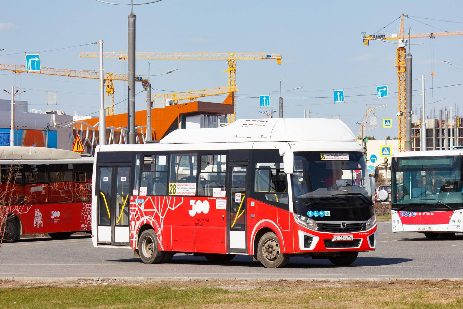 Пермский край, ПАЗ-320415-14 "Vector Next" № О 193 РВ 159