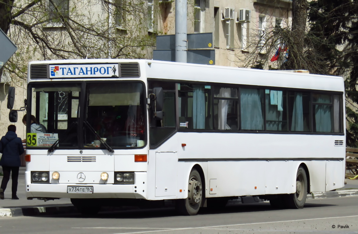 Rostov region, Mercedes-Benz O407 # Х 734 ТЕ 161