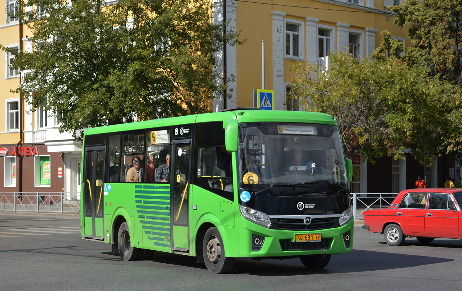 Тюменская область, ПАЗ-320435-04 "Vector Next" № АВ 681 72 Тюменская область, ПАЗ-320435-04 "Vector Next" № АВ 681 72