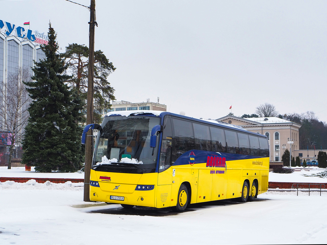 Польша, Volvo 9700HD № RLU 70SX Польша, Volvo 9700HD № RLU 70SX