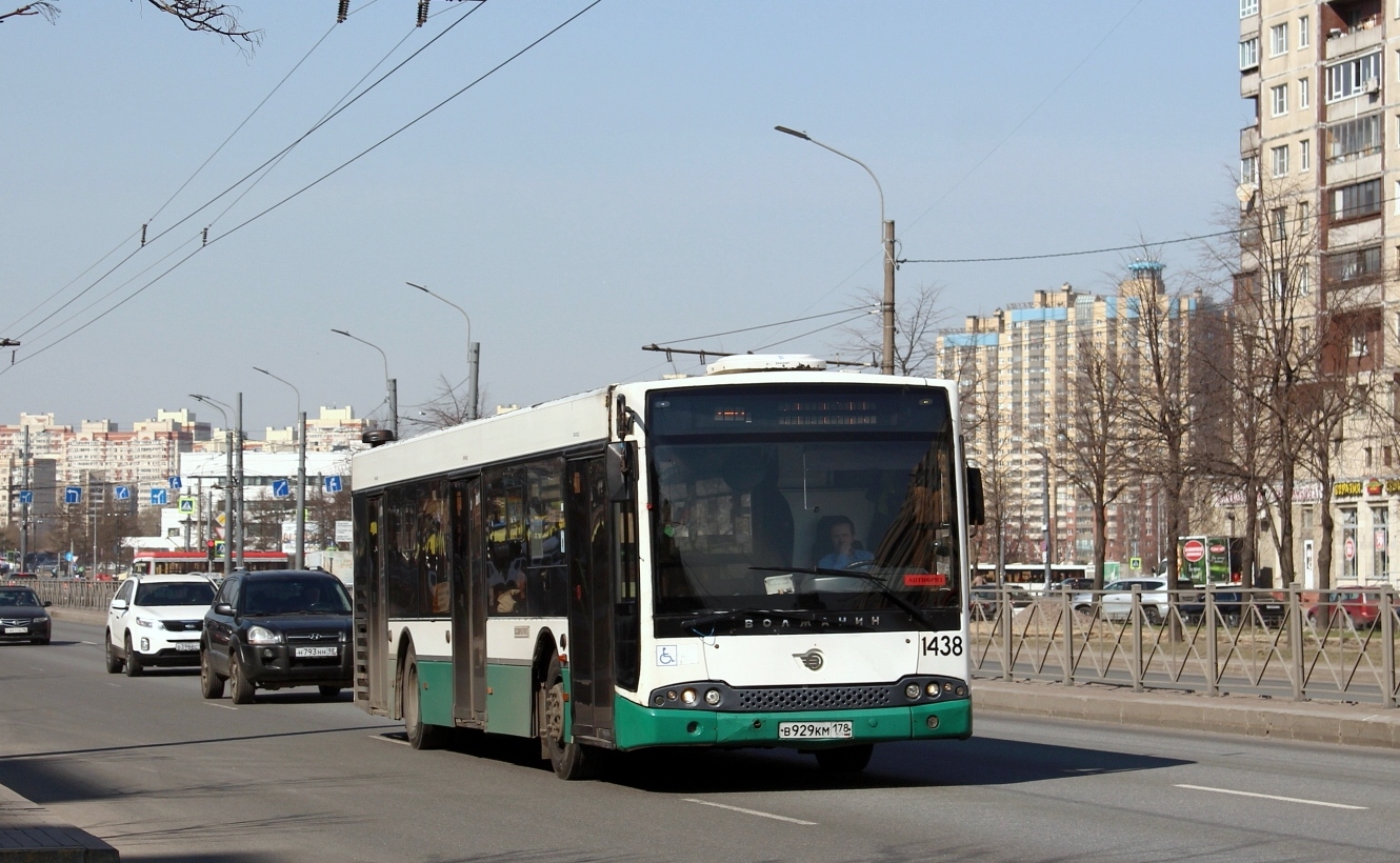 Санкт-Петербург, Волжанин-5270-20-06 "СитиРитм-12" № 1438