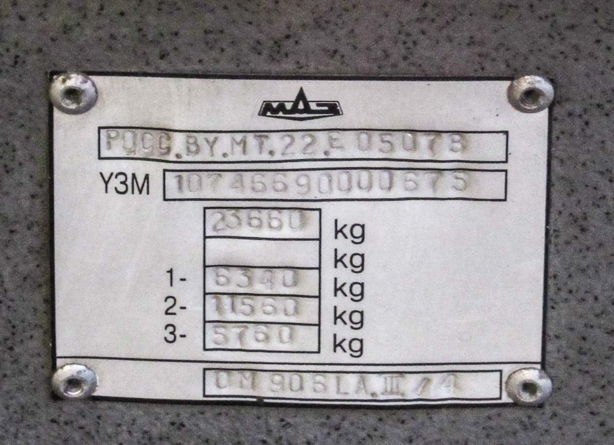 Вологодская область, МАЗ-107.466 № 0256