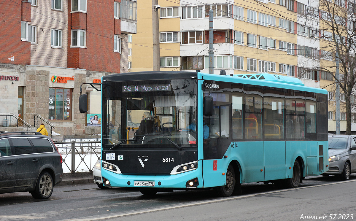 Санкт-Петербург, Volgabus-4298.G4 (LNG) № 6814