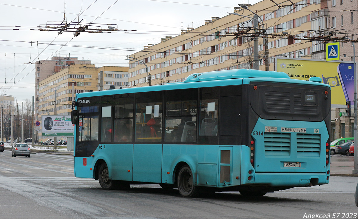 Санкт-Петербург, Volgabus-4298.G4 (LNG) № 6814