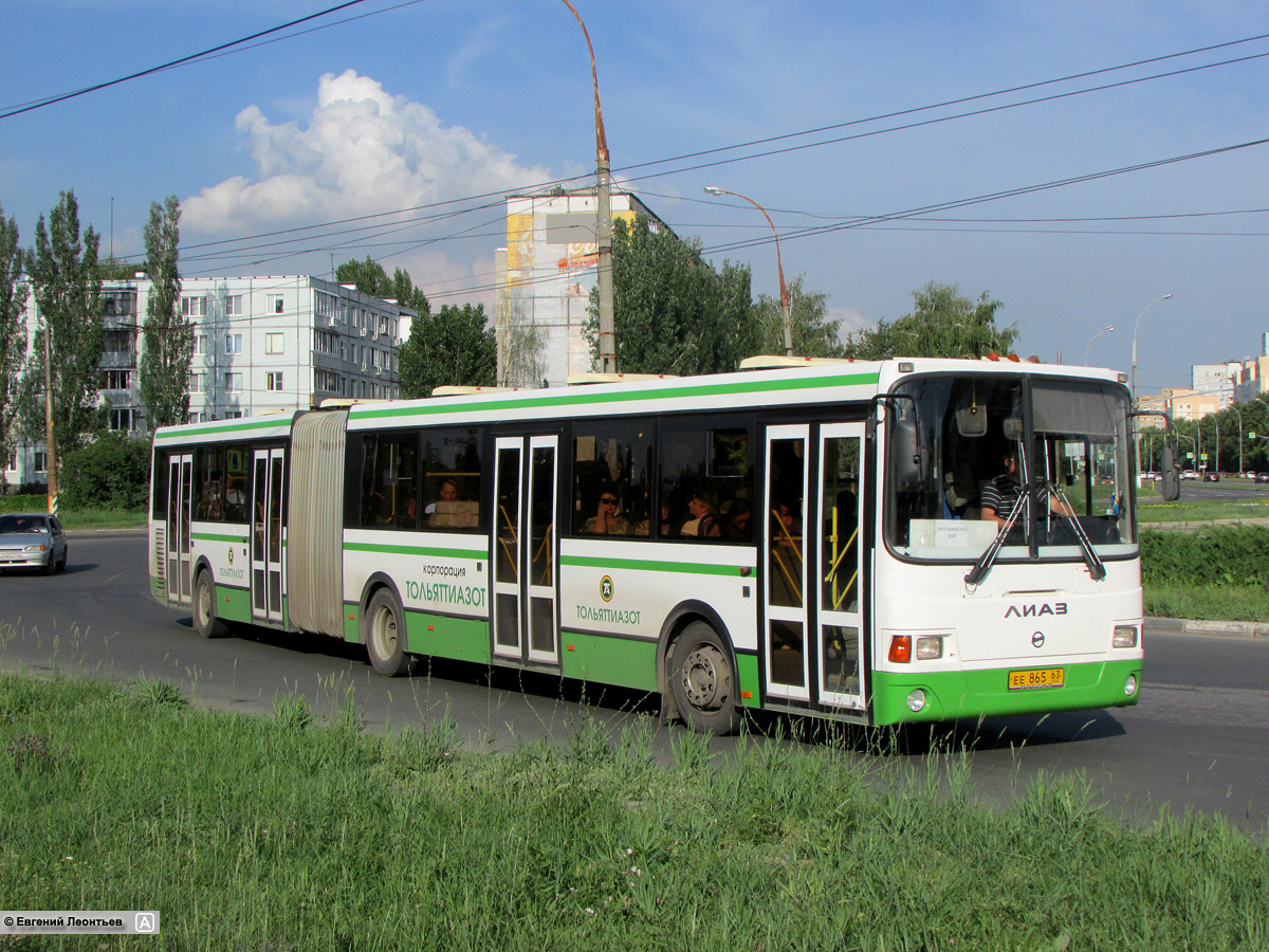 Самарская область, ЛиАЗ-6212.54 № ЕЕ 865 63