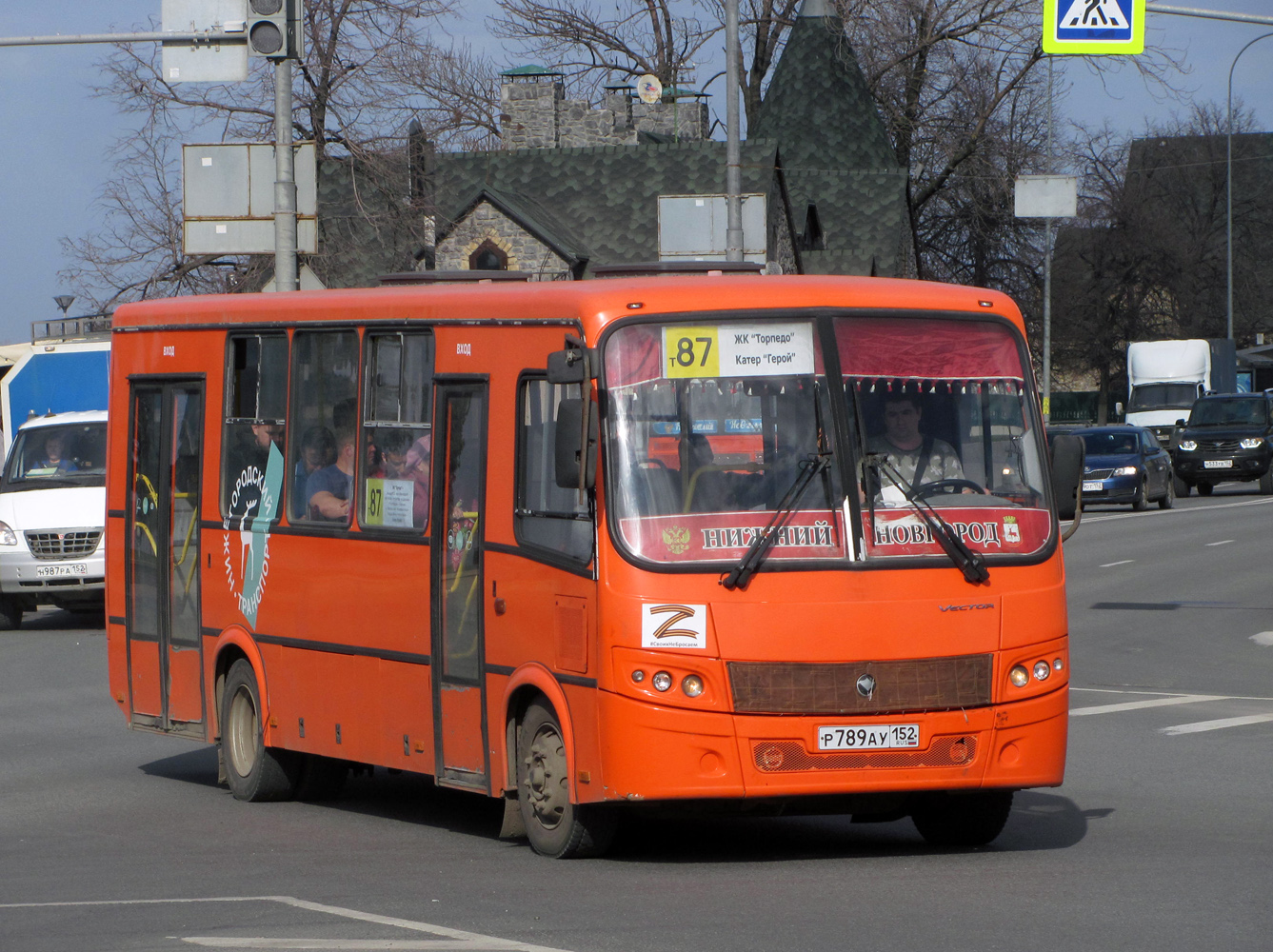 Нижегородская область, ПАЗ-320414-05 "Вектор" № Р 789 АУ 152