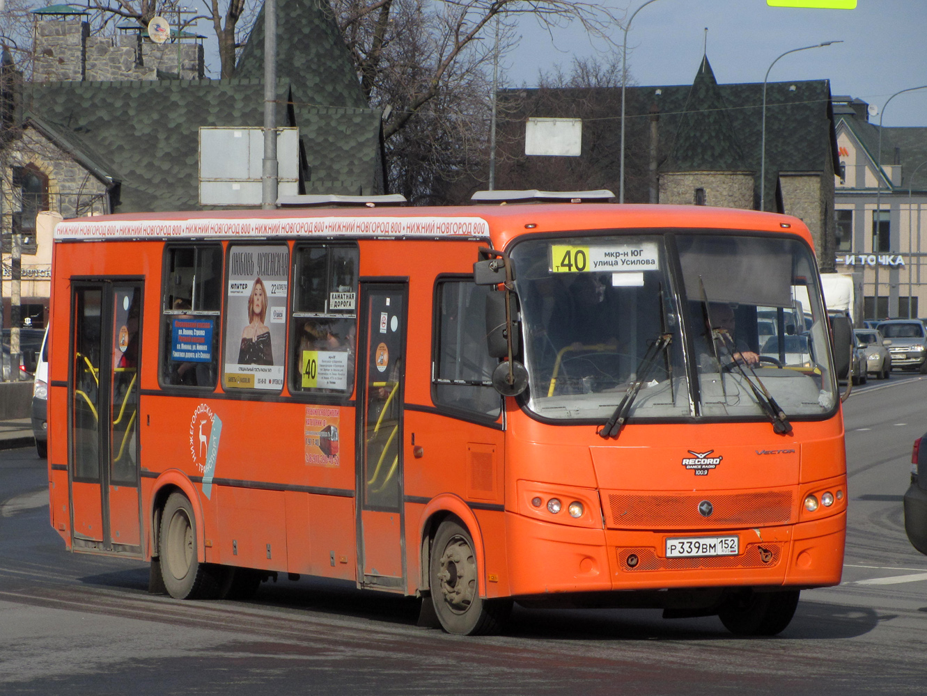 Нижегородская область, ПАЗ-320414-05 "Вектор" № Р 339 ВМ 152