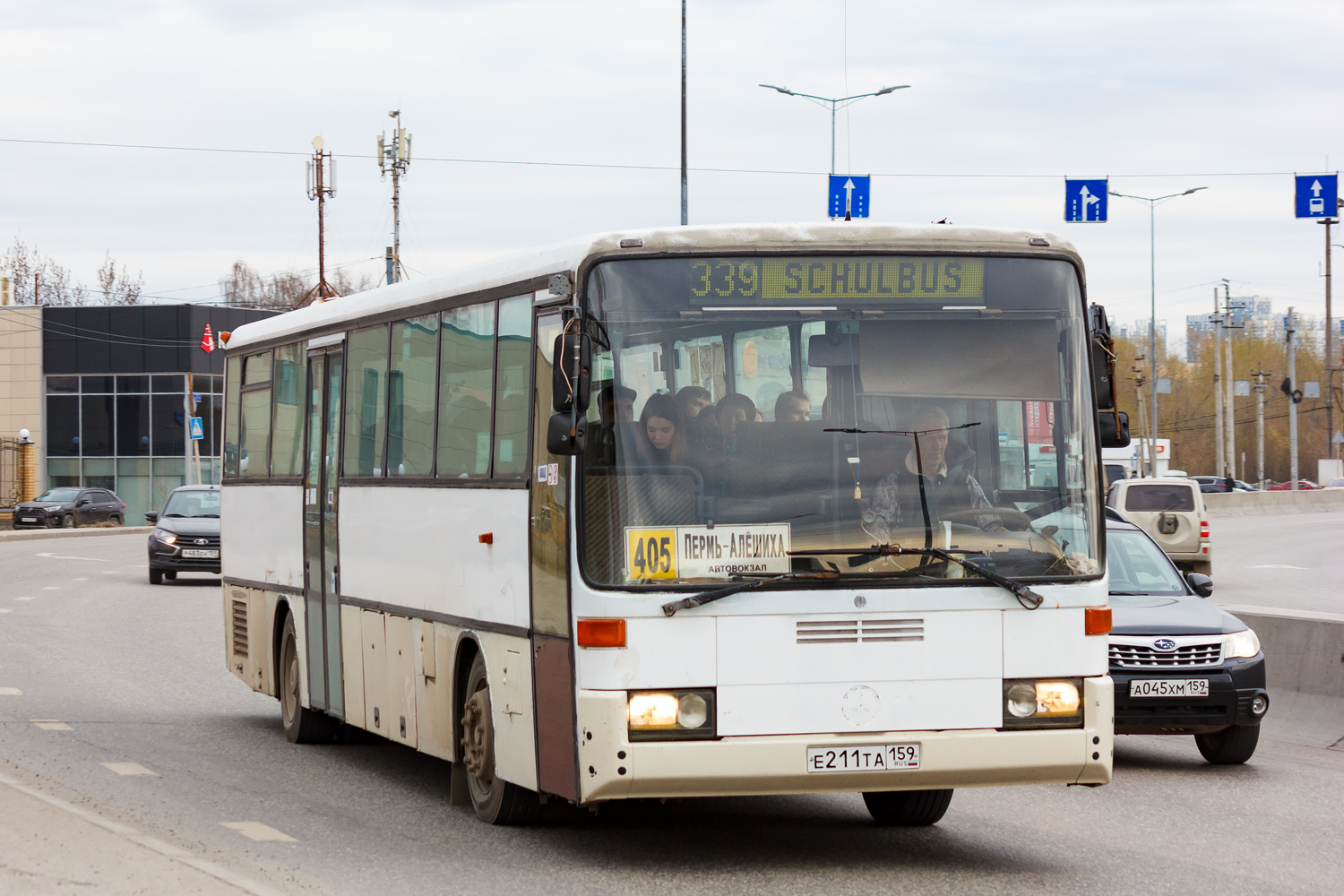 Perm region, Mercedes-Benz O408 č. Е 211 ТА 159