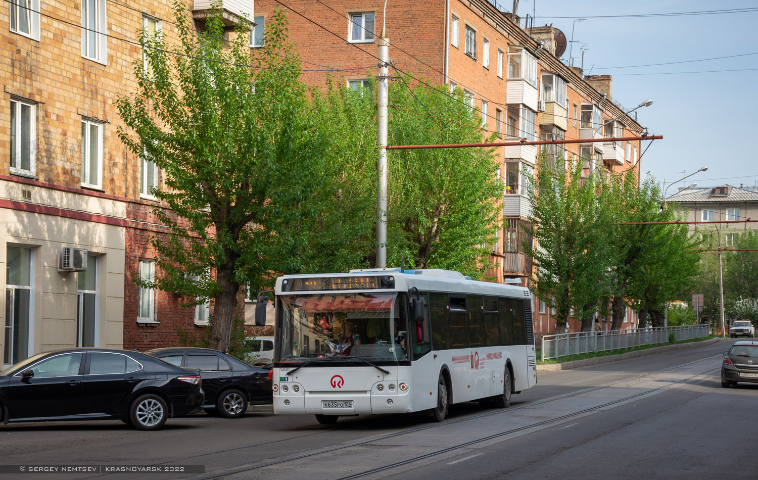 Krasnojarský kraj, LiAZ-5292.22 (2-2-2) č. К 635 РО 124