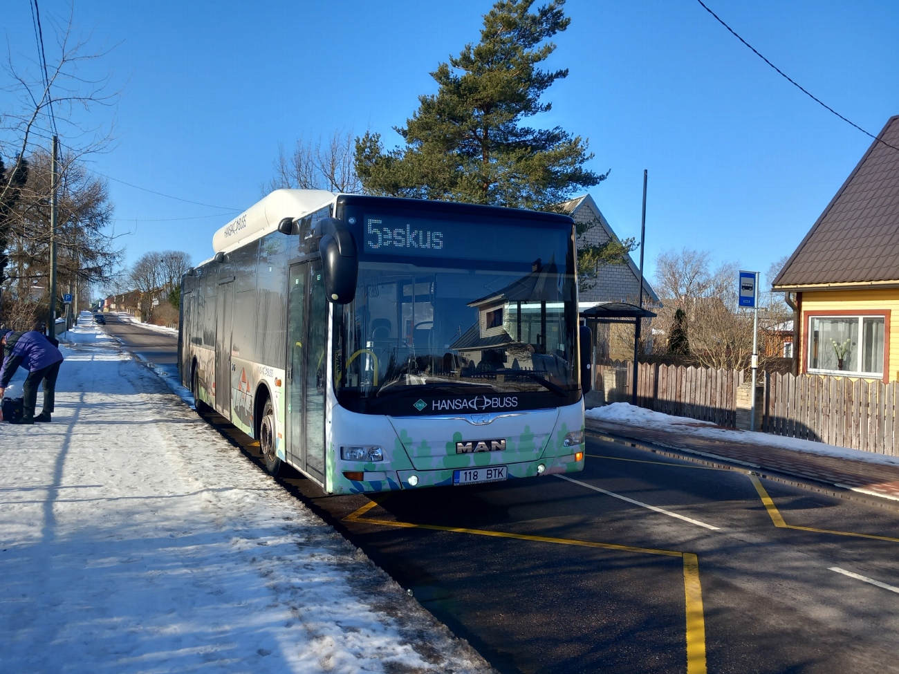 Эстония, MAN A21 Lion's City NL313 CNG № 118 BTK