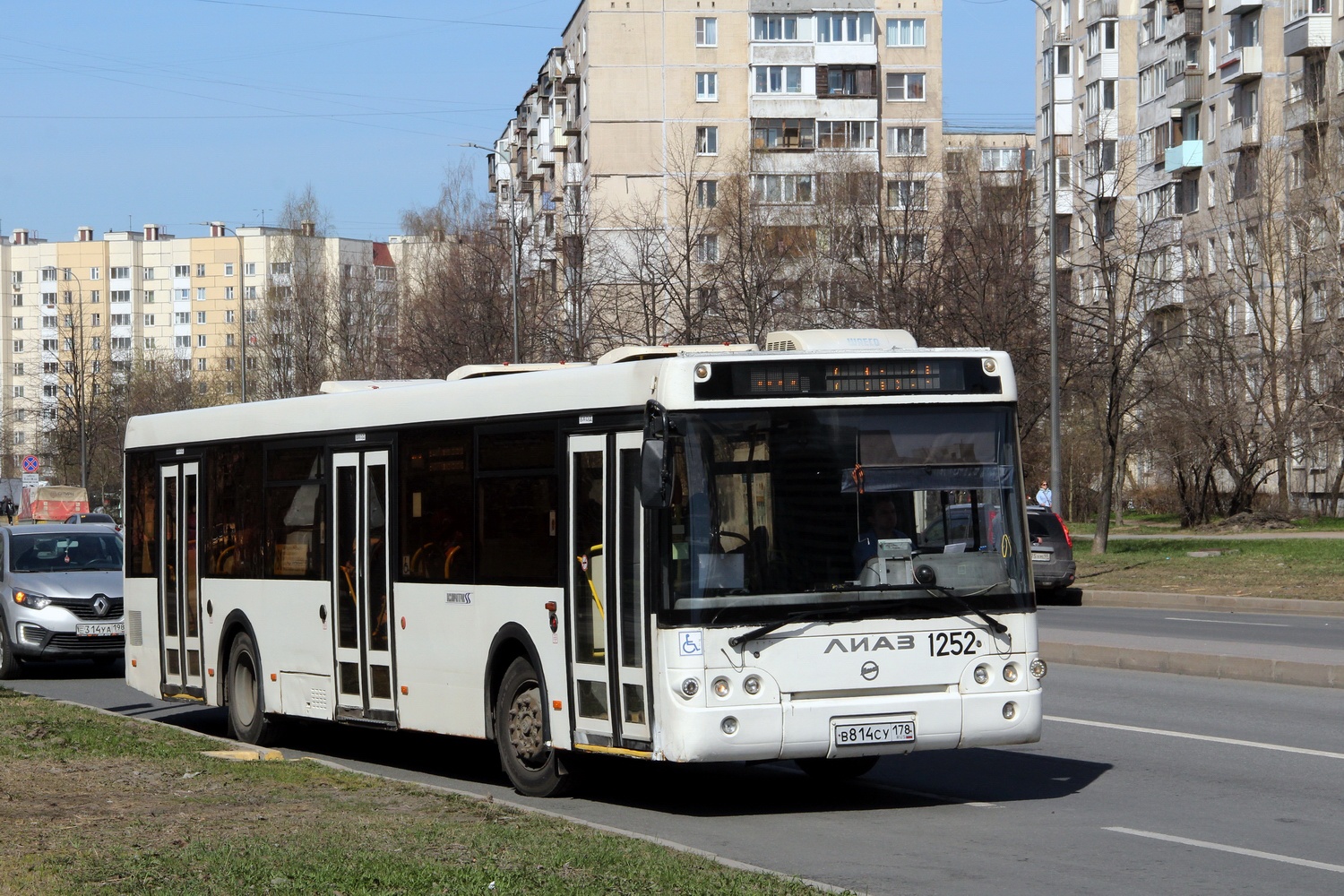 Санкт-Петербург, ЛиАЗ-5292.60 № 1252