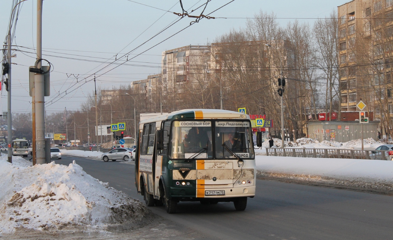 Томская область, ПАЗ-320540-22 № С 639 МО 70; Томская область, ПАЗ-32054 № К 717 ТМ 70